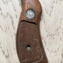 Pour tout S&W K / L round butt, plaquette droite