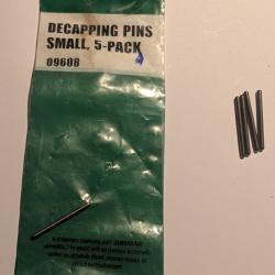 1 pochette RCBS d' aiguilles de d&eacute;samor&ccedil;age +4 aiguilles  LEE