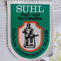 VEND &Eacute;CUSSON SUHL. R&Eacute;PUBLIQUE D&Eacute;MOCRATIQUE ALLEMANDE.