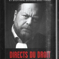 directs du droit d'&eacute;ric dupond moretti et st&eacute;phane durand-souffland
