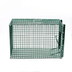 Pi&egrave;ge &agrave; pie grillage soud&eacute; galvanis&eacute; individuel 21x31x21cm