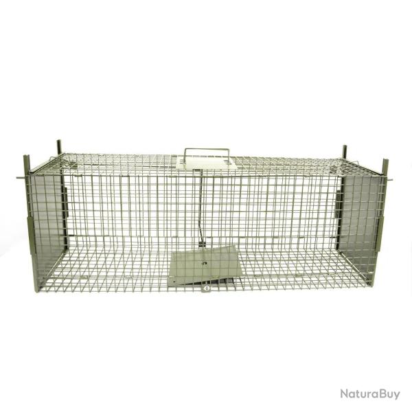 Bo�te � fauves pliable 2 entr�es maille carr�e 100x25x30cm