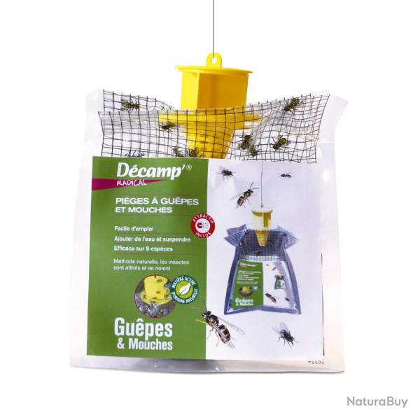 Poche-pi�ge � mouches �cologique � l'unit�
