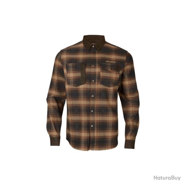 HARKILA CHEMISE AIVAK L/S SKJORTE BURGUNDY