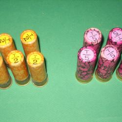 cartouches anciennes pour collection .