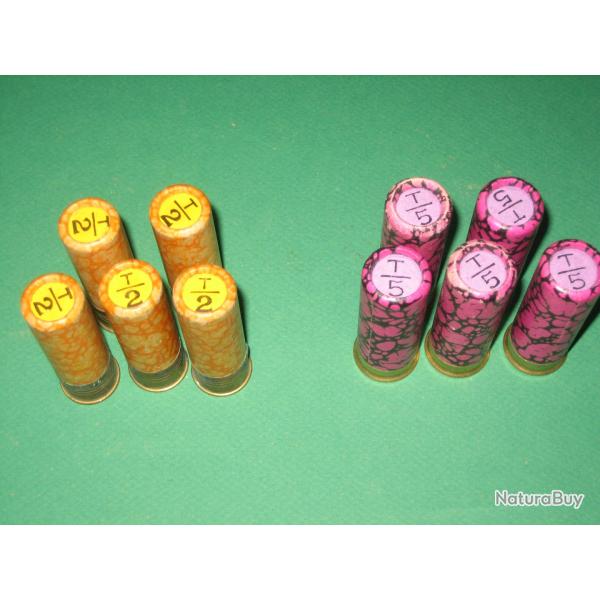 cartouches anciennes pour collection .