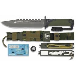 Couteau K25 thunder I camo espagnol 19.8cm