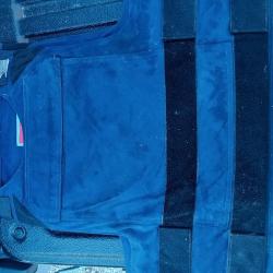 GILET PARE BALLES TETRANIKE BLEU PORT DISRET EN KEVLAR TAILLE L