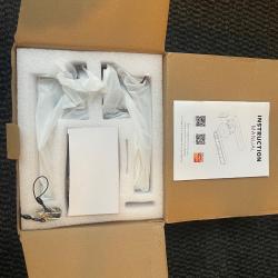 Poign&eacute;e de porte intelligente &agrave; empreintes.