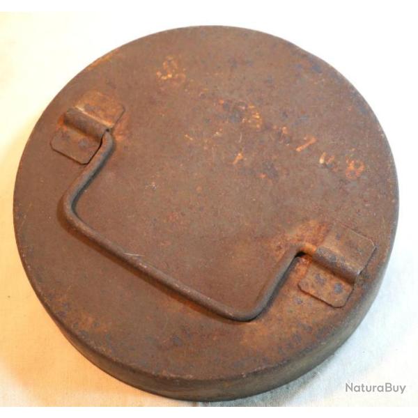 Couvercle boite s.F.H.18 15 cm Normandie 1944