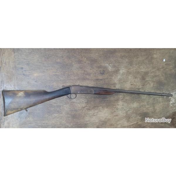 Fusil mono coup hammerless calibre 20