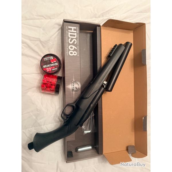 Umarex hds 68 16 joules avec balle d�vastator noyau acier