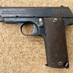 Pistolet RUBY - WW1 - caibre 7,65 Browning