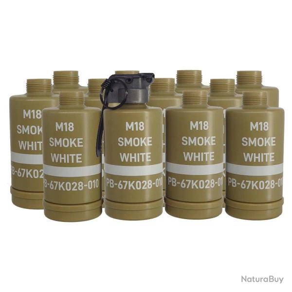 Pack 12 Grenades Smoke Thunder B /w Armement (Hakkotsu)