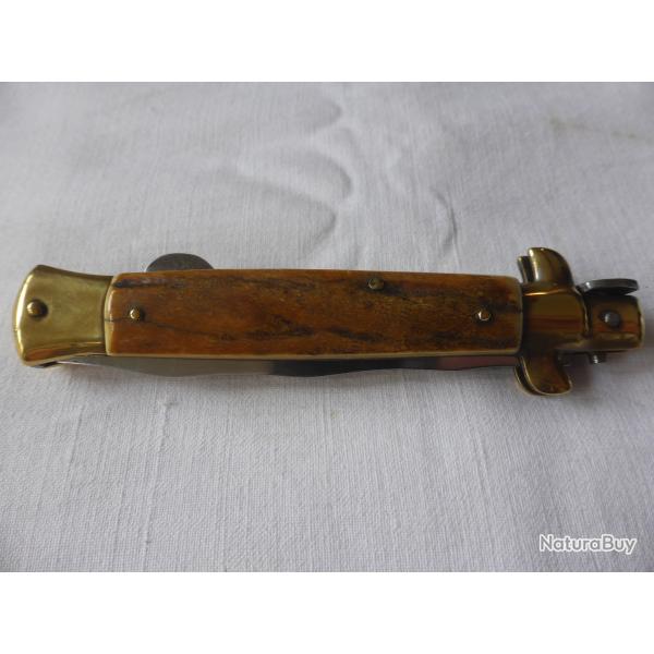 Rare couteau stiletto Kissing Krane Robert Klass Solingen