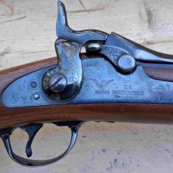 Carabine Springfield Trapdoor Model 1873  Cavalry Model de Harrington & Richardson Calibre 45-70 Gvt