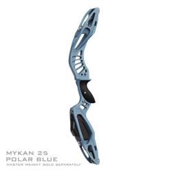 MYBO - Poign&eacute;e Barebow MYKAN 25" CERAKOTE DROITIER (RH) POLAR BLUE