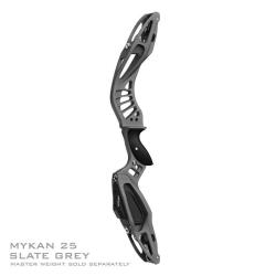 MYBO - Poign&eacute;e Barebow MYKAN 25" CERAKOTE GAUCHER (LH) SLATE GREY