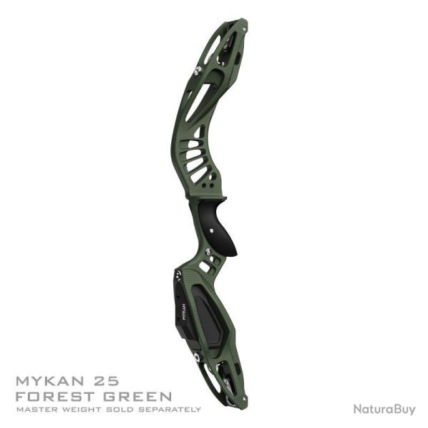 MYBO - Poign�e Barebow MYKAN 25" CERAKOTE GAUCHER (LH) FOREST GREEN