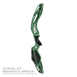 MYBO - Poign&eacute;e Barebow MYKAN 27" CERAKOTE GAUCHER (LH) SQUATCH GREEN