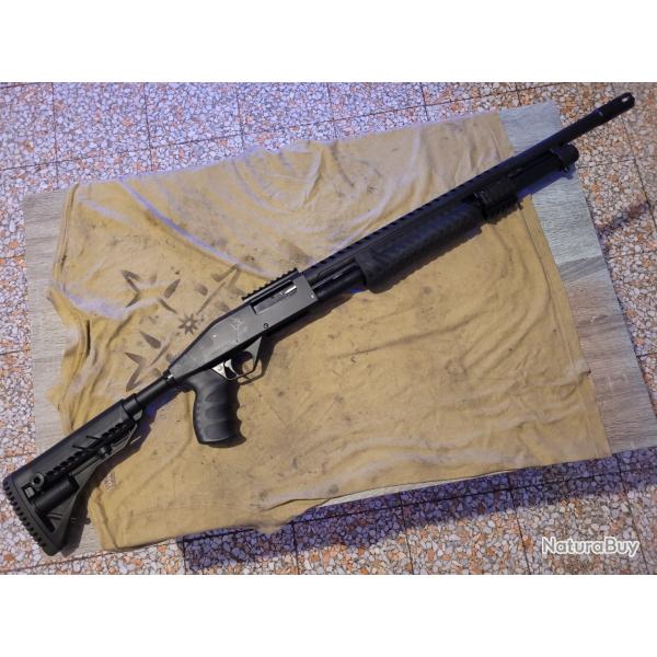 FUSIL A POMPE ROSSI SR 12 RAYURES DROITES SOUS GARANTIE