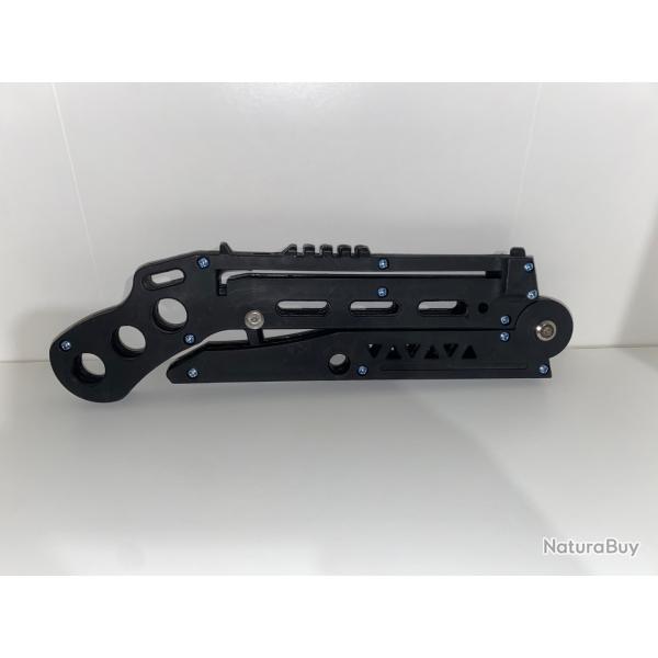 Arbal�te / Fronde, pliante avec accessoires