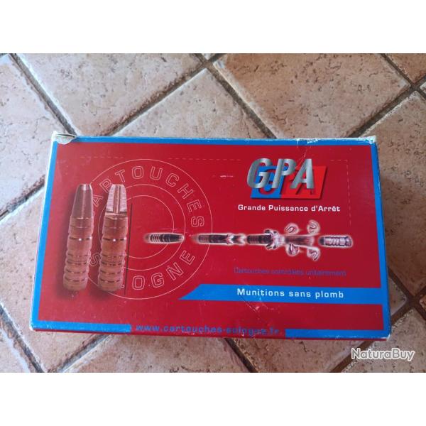 Lot de 2 bo�tes de balles GPA  7RM