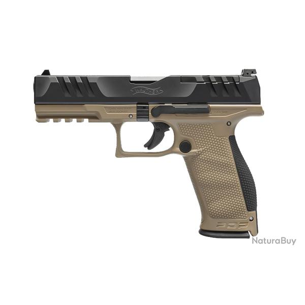 PISTOLET PIST PDP FULL SIZE WALTHER 4,5'' CAL 9X19, 18 COUPS - FDE