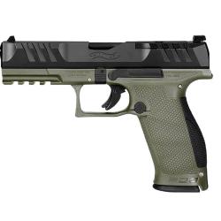 PISTOLET PIST PDP FULL SIZE WALTHER 4,5'' CAL 9X19, 18 COUPS - OD GREEN