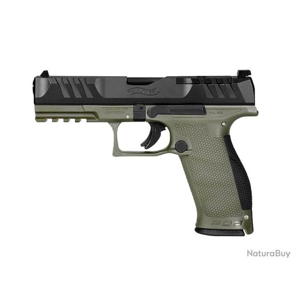 PISTOLET PIST PDP FULL SIZE WALTHER 4,5'' CAL 9X19, 18 COUPS - OD GREEN