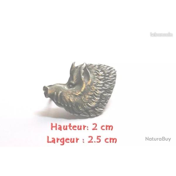 Insigne T�te de sanglier Ardennais 6a.