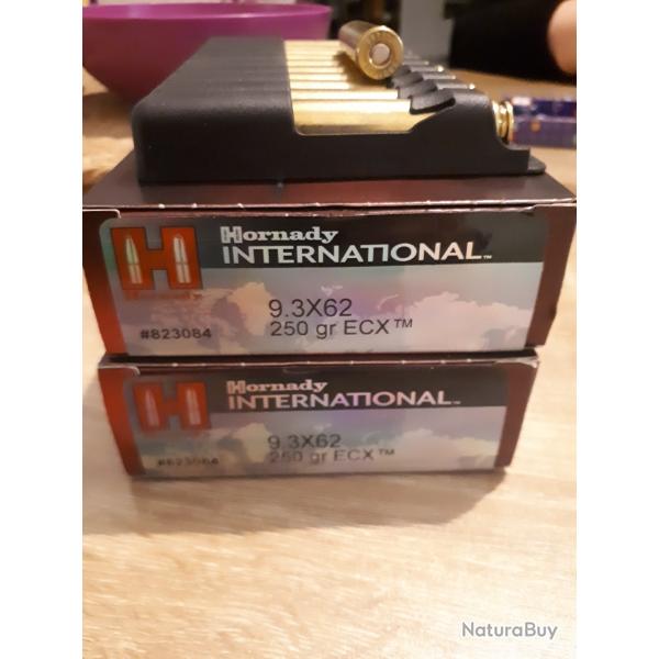Balles 9.3x62 Hornady