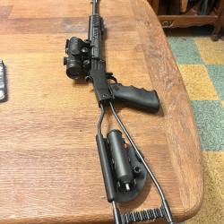 22 chiapa tout &eacute;quip&eacute; point rouge silencieux