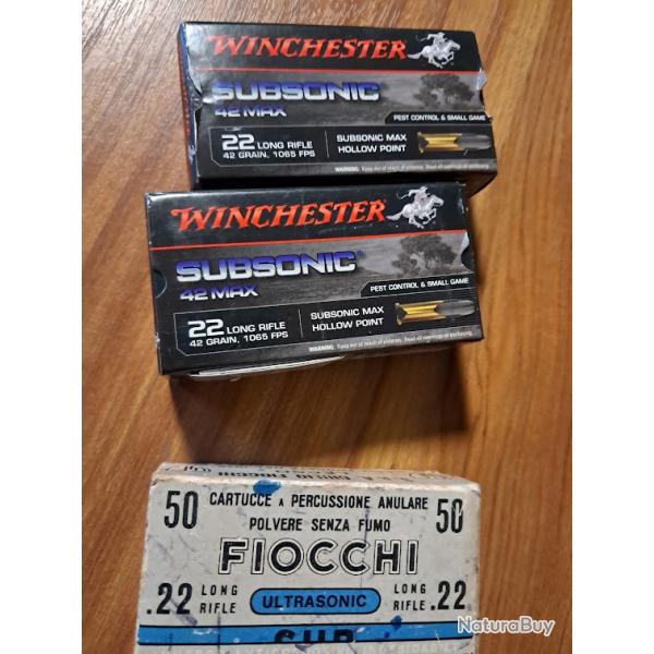 MUNITIONS DE TIR DE LOISIR 22LR