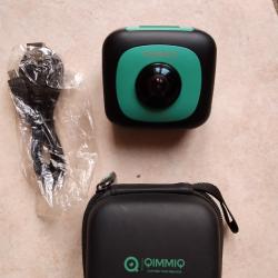 A SAISIR - Cam&eacute;ra QIMMIT VR360 avec housse coque et c&acirc;ble de charge/transfert NEUVE