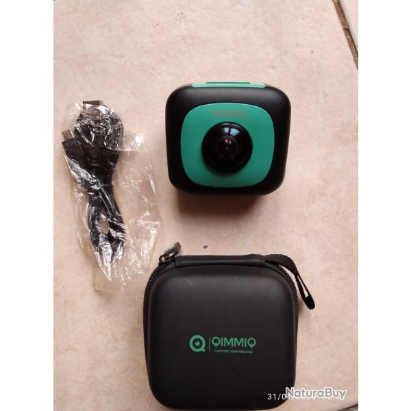 A SAISIR - Cam�ra QIMMIT VR360 avec housse coque et c�ble de charge/transfert NEUVE