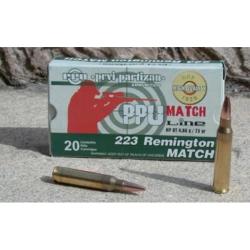 Cartouches Partizan Cal. .223 Remington 75-Grs HPBT Match 10 boites ( 200 munitions )