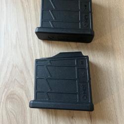 2 chargeurs MDT 5 coups 308w / 6.5 CM