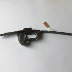 VENDU PAR LE-CUIRASSIER N&deg;10 PONTET COMPLET DE FUSIL &Agrave; CHIENS TYPE LEFAUCHEUX