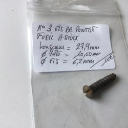 VENDU PAR LE-CUIRASSIER N&deg;3 VIS DE PONTET DE FUSIL OU MOUSQUETON A SILEX AN 9 / 1777 / 1822