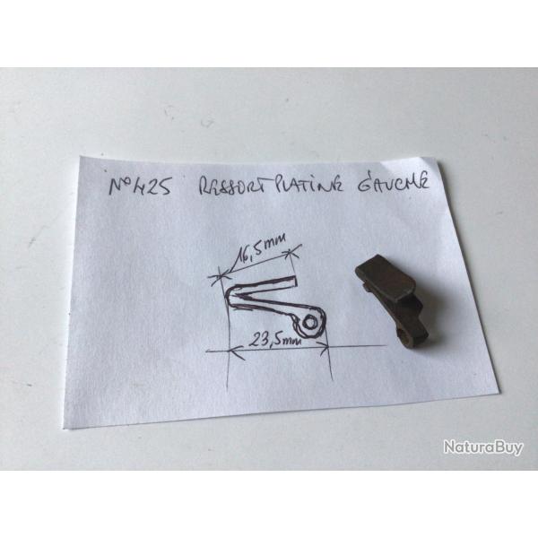 VENDU PAR LE-CUIRASSIER N� 425 RESSORT DE PLATINE RETOUR DETENTE DE FUSIL (C�T� GAUCHE )