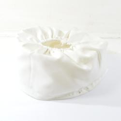 Couvre k&eacute;pi blanc, fabrication artisanal.