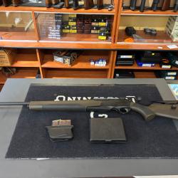 Carabine lin&eacute;aire browning Maral compo adjust brown gaucher calibre 30-06