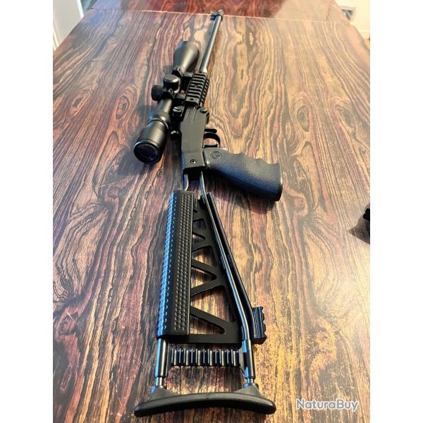 Chiappa LITTLE BADGER cal.17hmr + lunette 3-9x40