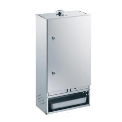 FUMOIR EN ALU AVEC PORTE H75CM - PEETZ