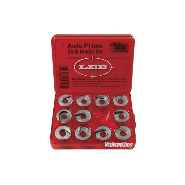 Kit de 11 Shell Holder pour amorceur LEE