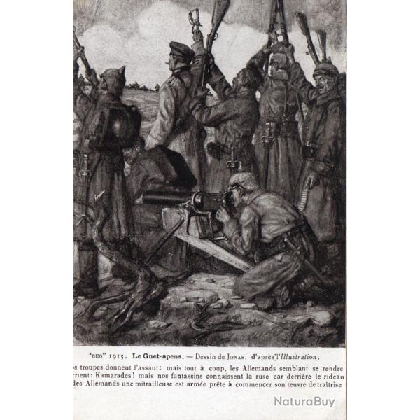CPA - " GEO " Le Guet-apens - Dessin de Jonas d'apr�s l'lllustration - N�7311