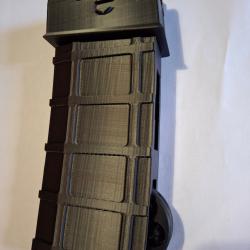 porte 2 barillet chargeur umarex ar15 hdr50 tr50 3d pla+carbone avec munitions cadeaux