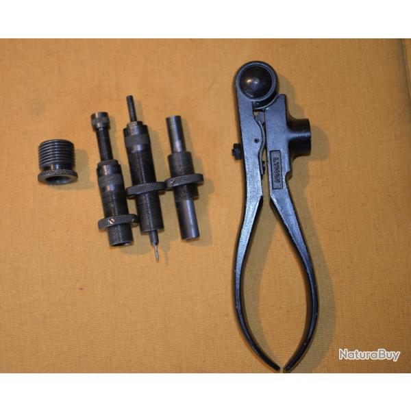 Pince de rechargement LYMAN + outils 44x40