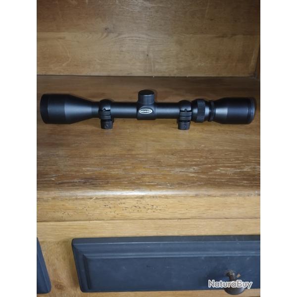 Lunette weaver 3-9x40+ cache + collier rail picatinny 21-mm